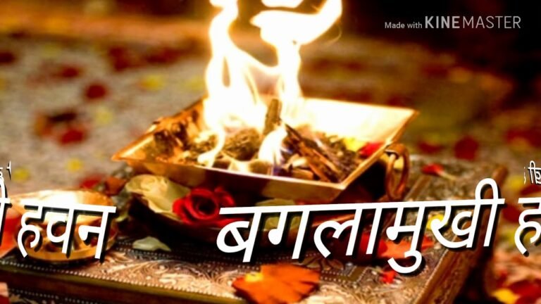 बगलामुखी हवन के फायदे – शत्रु नाश और सफलता प्राप्ति के उपाय ph.85280 57364