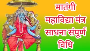 माँ मातंगी साधना विधि और लाभ maa matangi sadhna माँ मातंगी साधना विधि और लाभ maa matangi sadhna