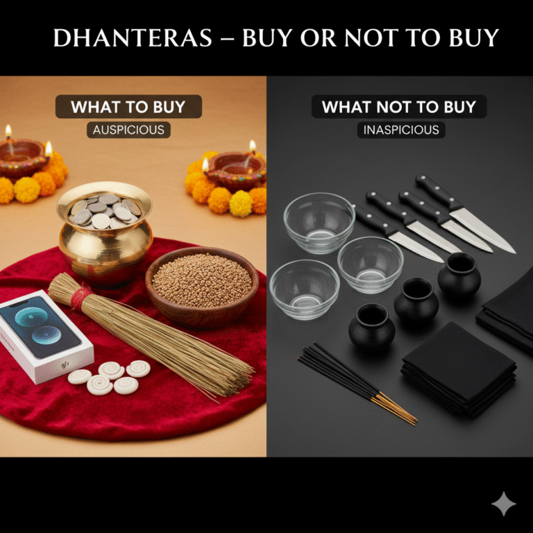 Dhanteras धनतेरस पर क्या ख़रीदे क्या न खरीदे विस्तार सहित