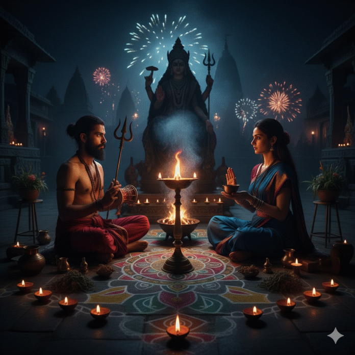 दिवाली की रात और तंत्र: Tantra Sadhana on Diwali Night दिवाली की रात और तंत्र: Tantra Sadhana on Diwali Night